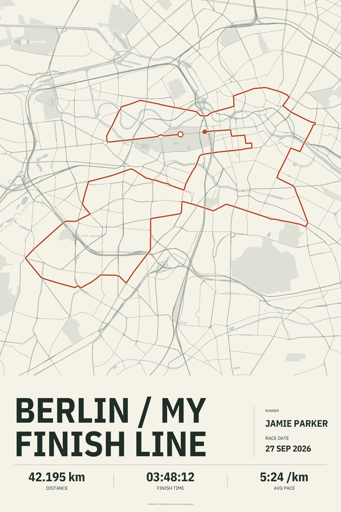 City Atlas — BERLIN / MY FINISH LINE