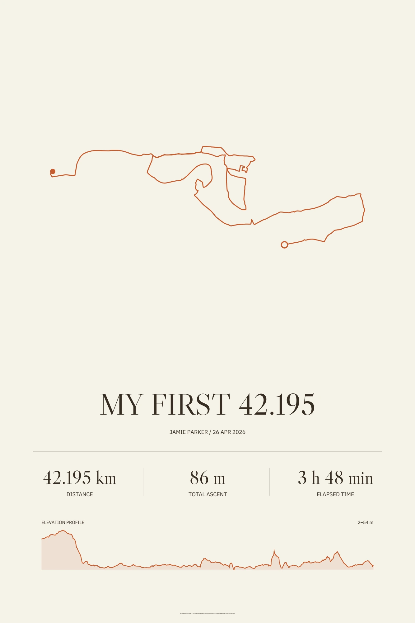 Pure Distance — MY FIRST 42.195